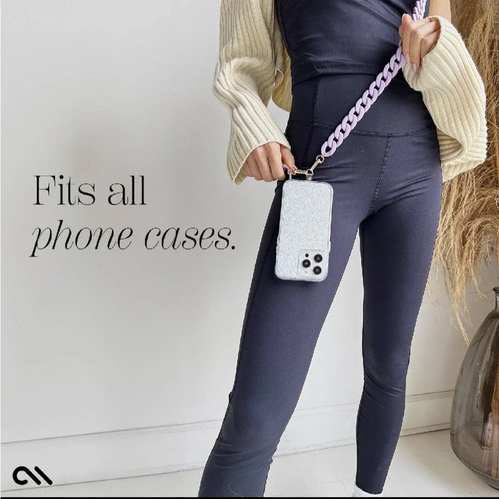 Case-Mate Lavender Chain Phone Crossbody